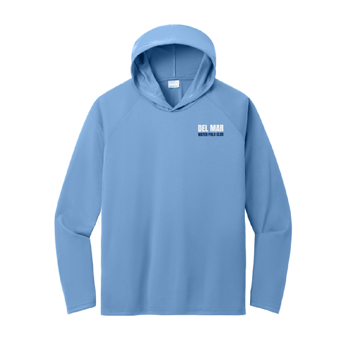DMWPC: Light Blue UV Hooded Shirt