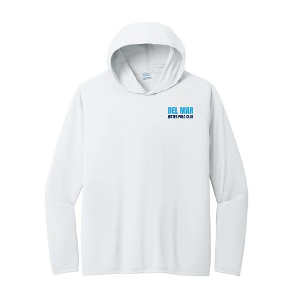 DMWPC: White UV Hooded Shirt
